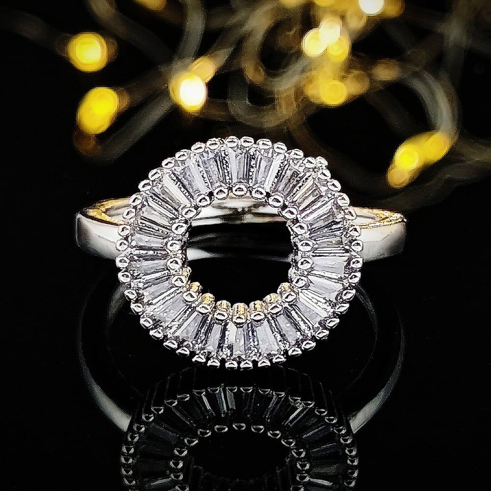 Amazon No Tiene estos Anillos por el momento. Beautiful Darling Rings Ad Color Open Adjustable Ring for Women Gold And Silver Color Wedding Party Gift