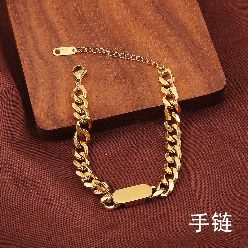 Luxury Famous Brand Jewelry Rose Gold Stainless Steel Roman Numerals Bracelets & Bangles Female Charm Popular Bracelet for Women