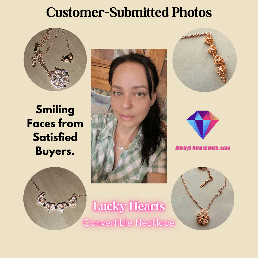 Lucky Hearts Convertible Necklace