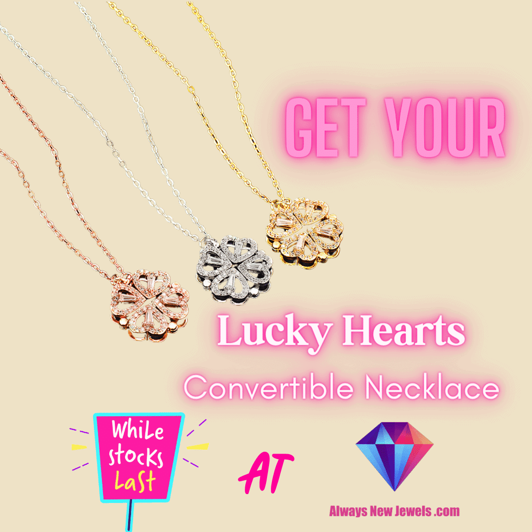 Lucky Hearts Convertible Necklace