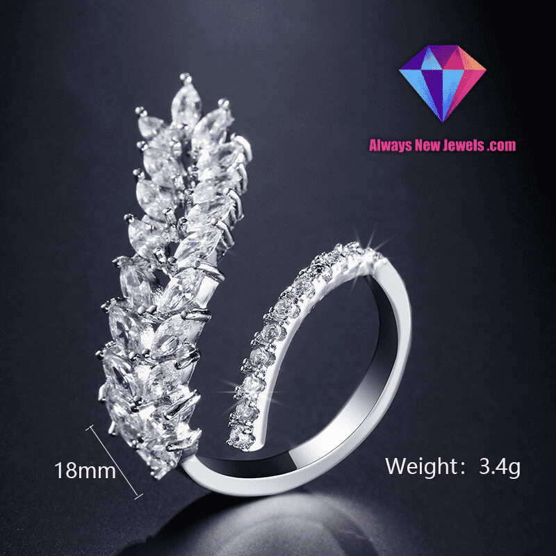 Angelic Crystal Dreams Open Ring Collection (10)