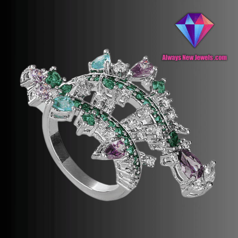 Angelic Crystal Dreams Open Ring Collection (12)