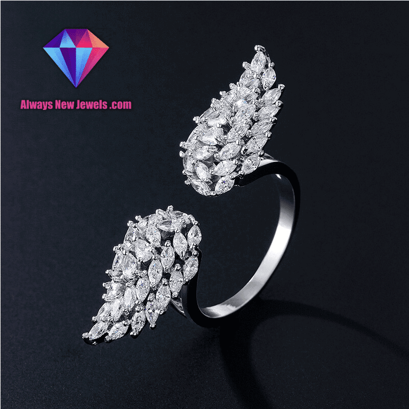 Angelic Crystal Dreams Open Ring Collection (18)