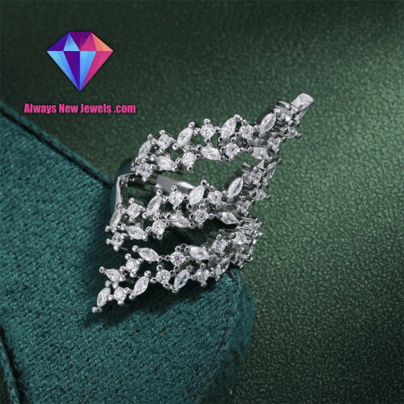 Angelic Crystal Dreams Open Ring Collection (5)