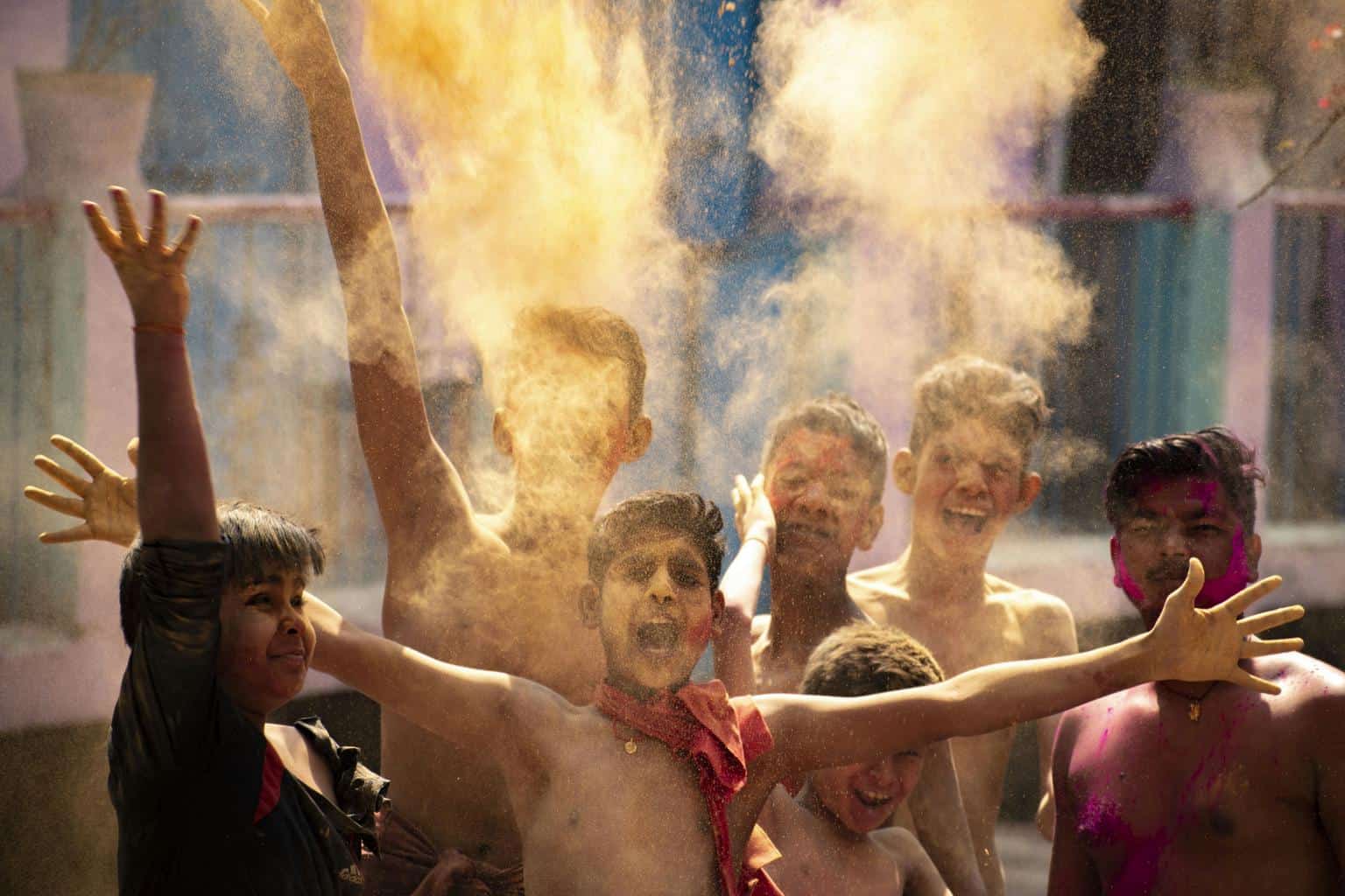 Holi Festival Celebration