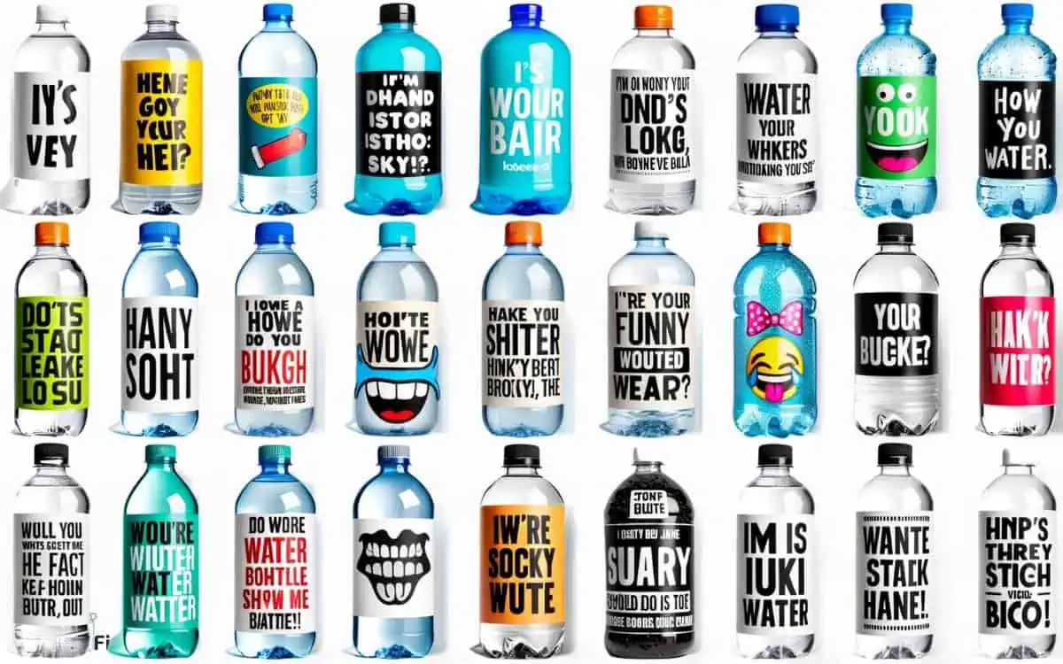Best HD Pictures about  Funny Sayings Water Bottles  with No AI Images