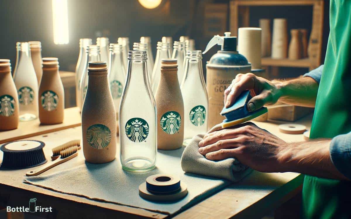 How To Sand Glass Bottles? 4 Easy Steps!