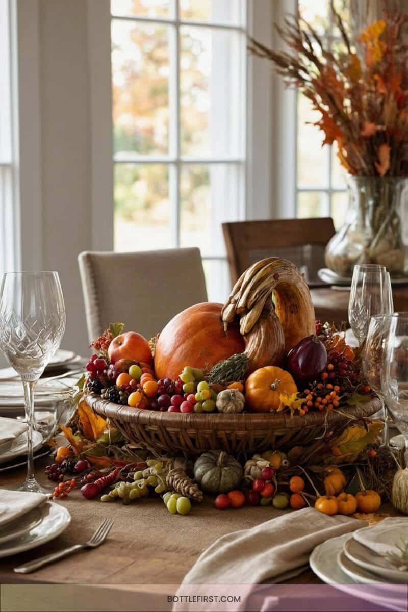 12 Thanksgiving Decorations For A Round Table That Create The Perfect ...