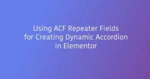 dynamic accordion