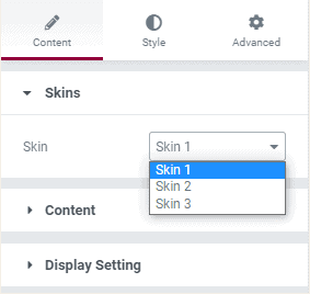 Add Content Switcher In Elementor