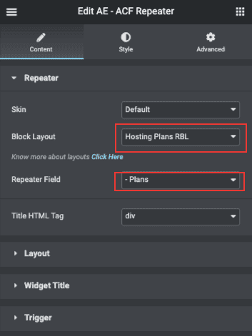 ACF Nested Repeaters