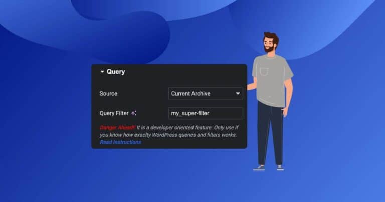 Query Filter in Elementor