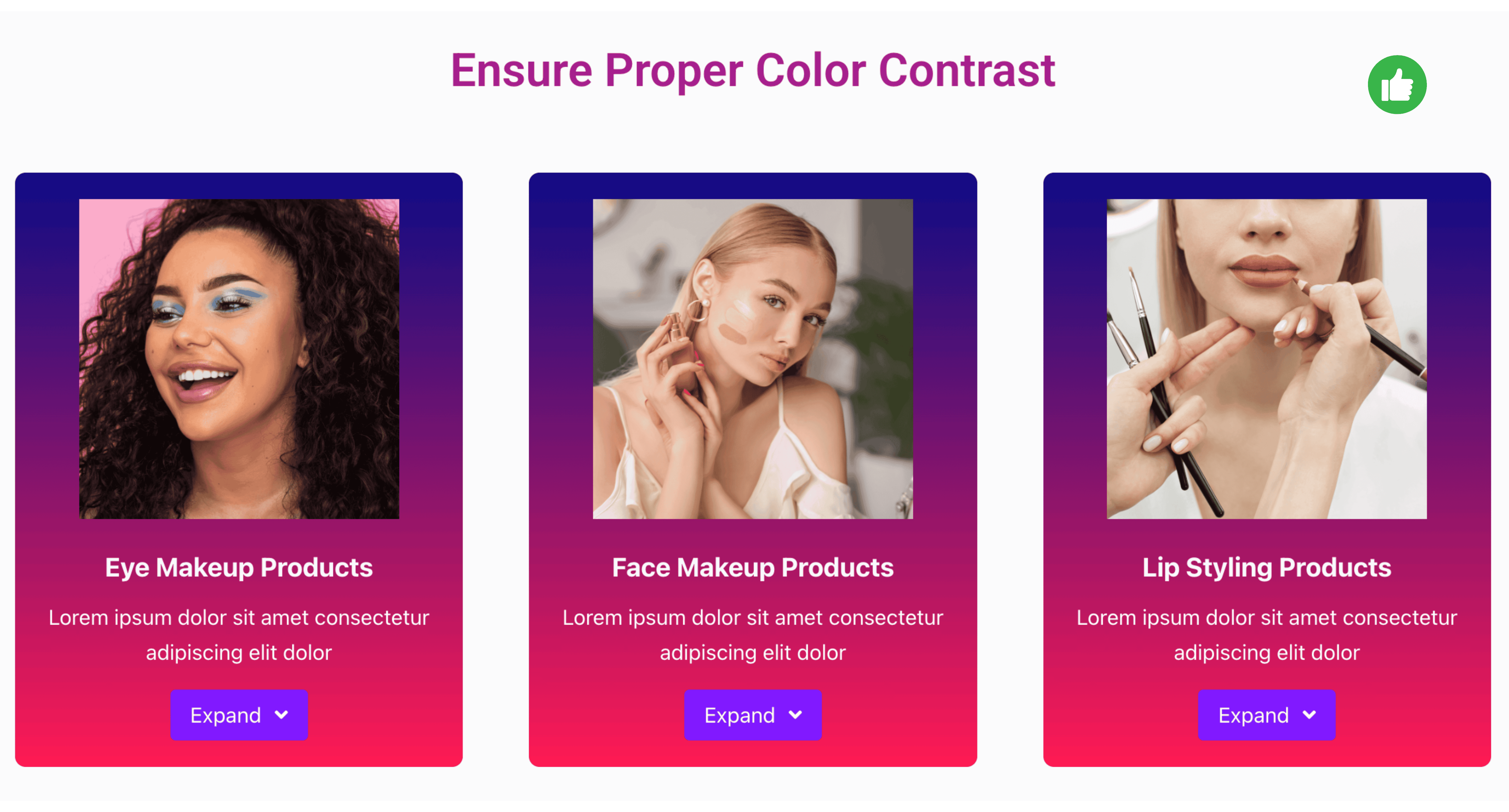 Website Accessibility: Proper Color Contrast