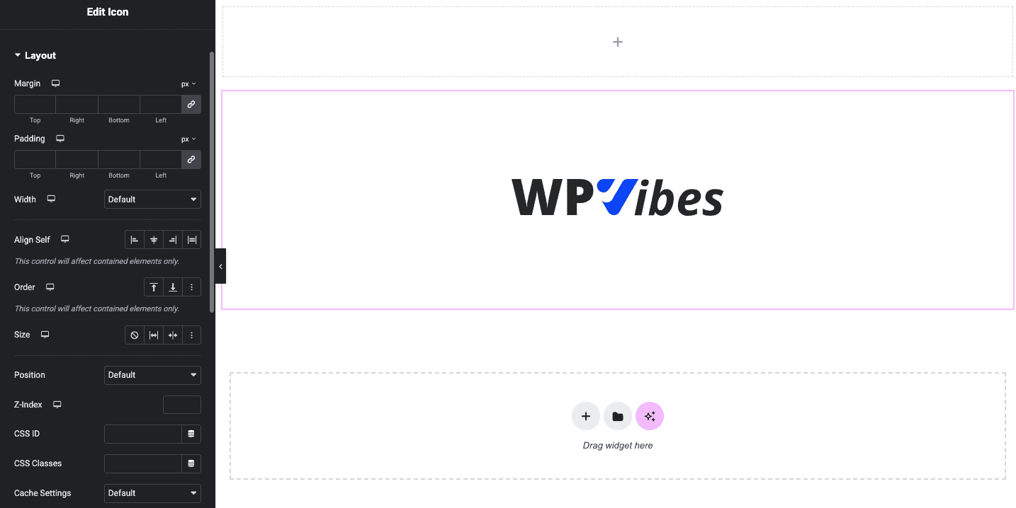 Edit SVG in Elementor Editor