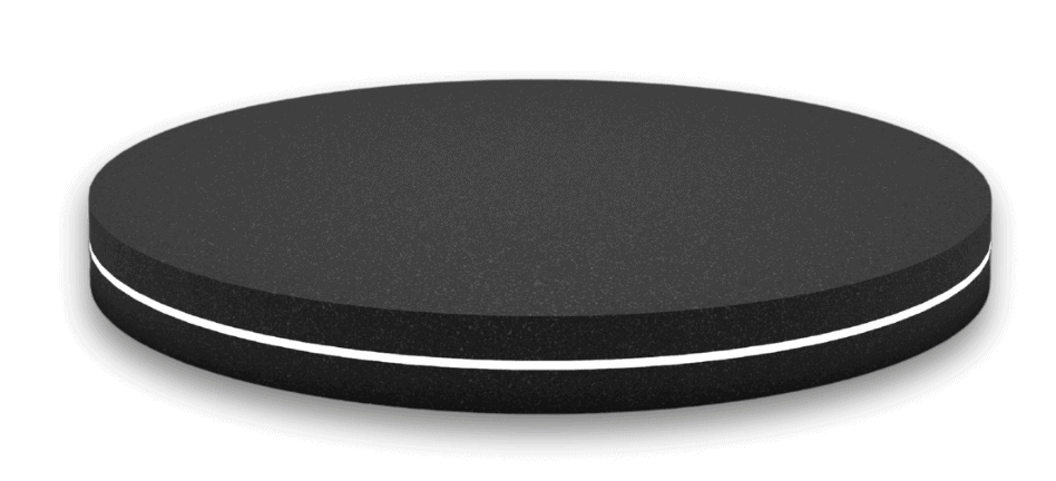 black stand