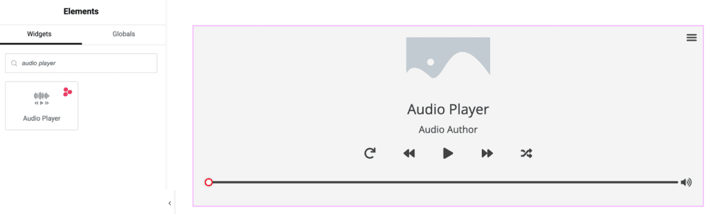 Audio Player