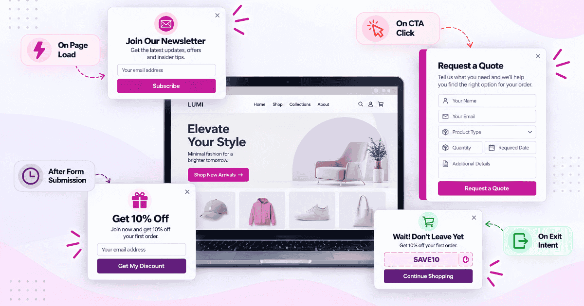 Elementor Popup Examples to Boose Conversion