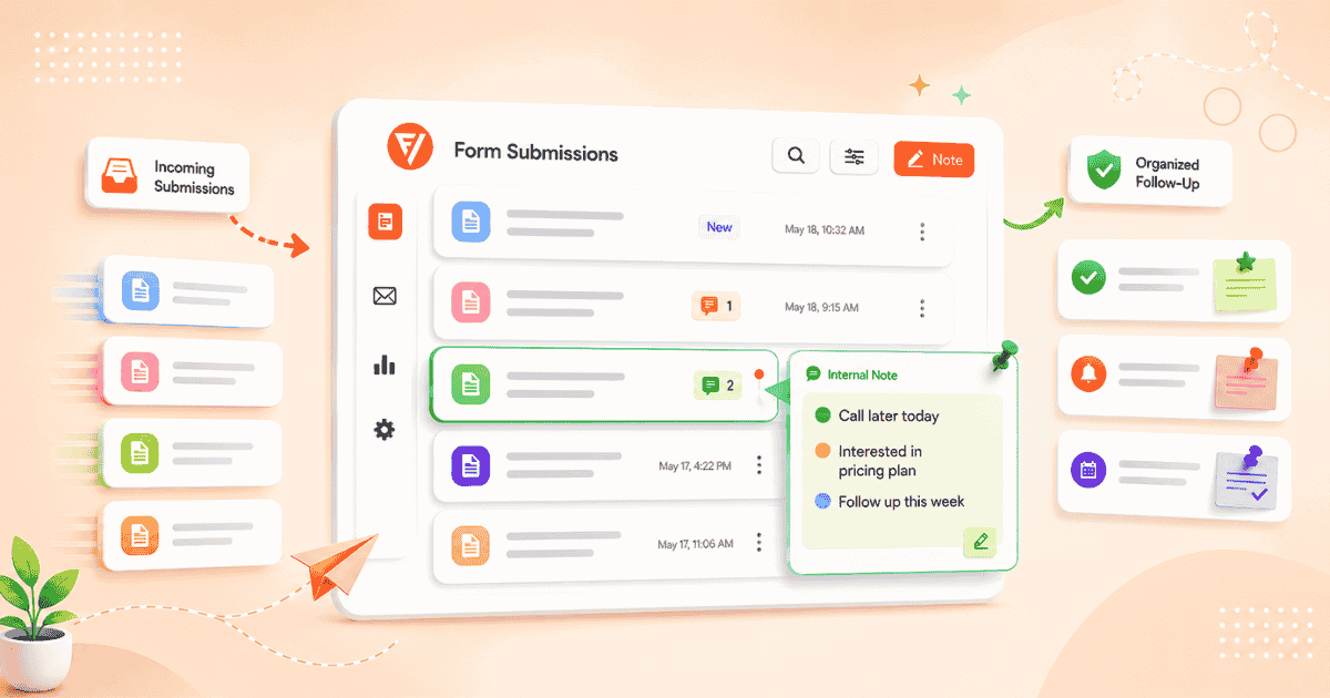 How to Add Notes to Form Submissions in Form Vibes Pro