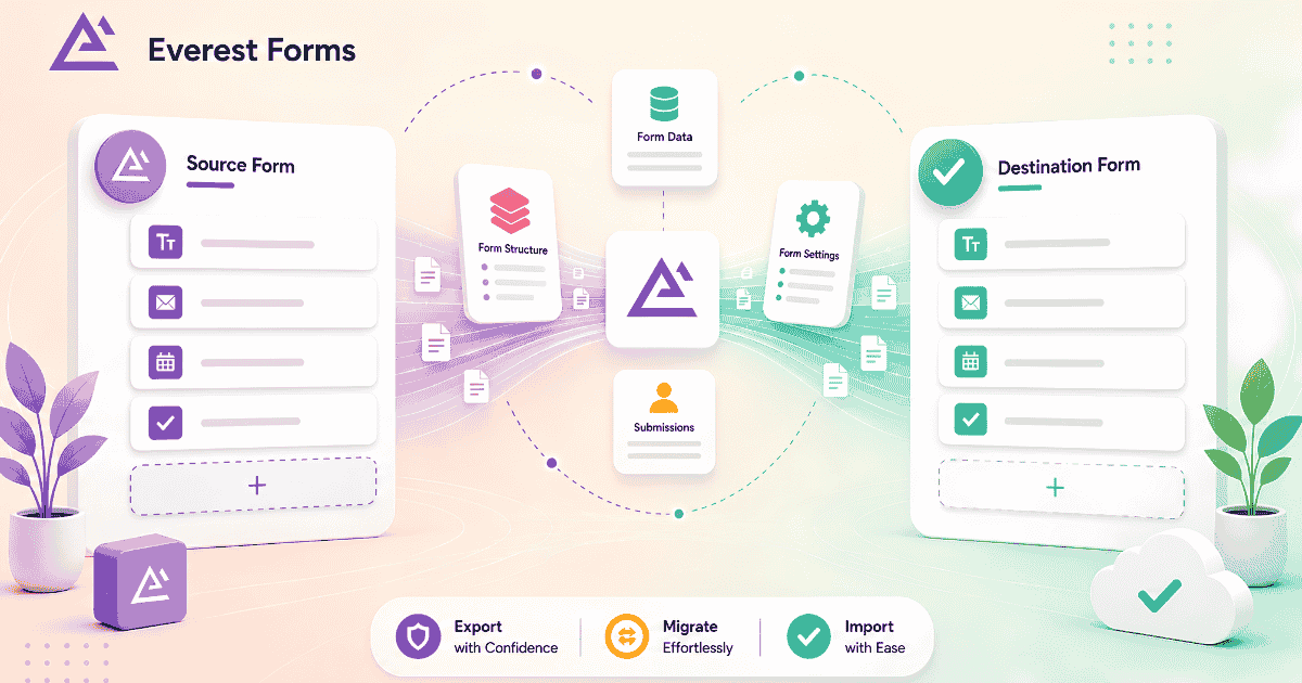 How to Import, Export, and Migrate Everest Forms in WordPress