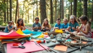 Read more about the article Easy Craft Ideas for Large Camp Groups