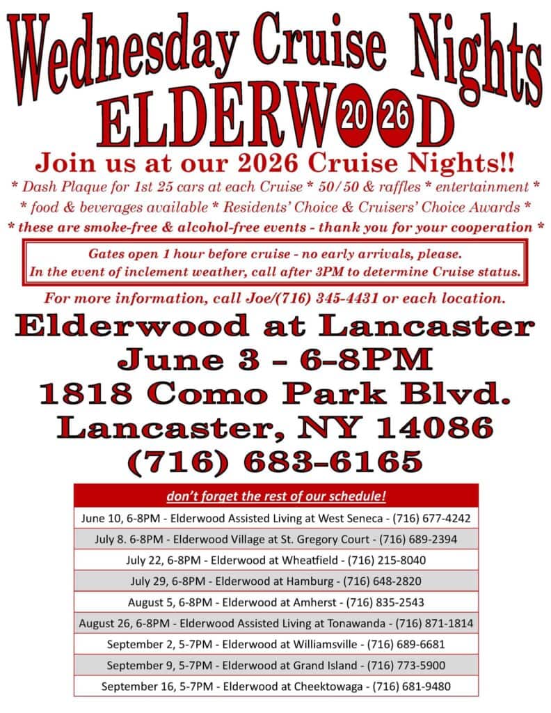 Elderwood Cruise Night