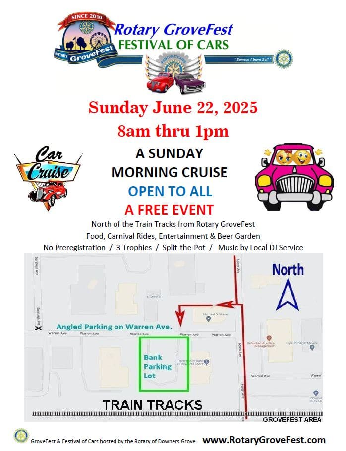 Festival of Cars event at Festival of Cars in DOWNERS GROVE, IL on June 22, 2025