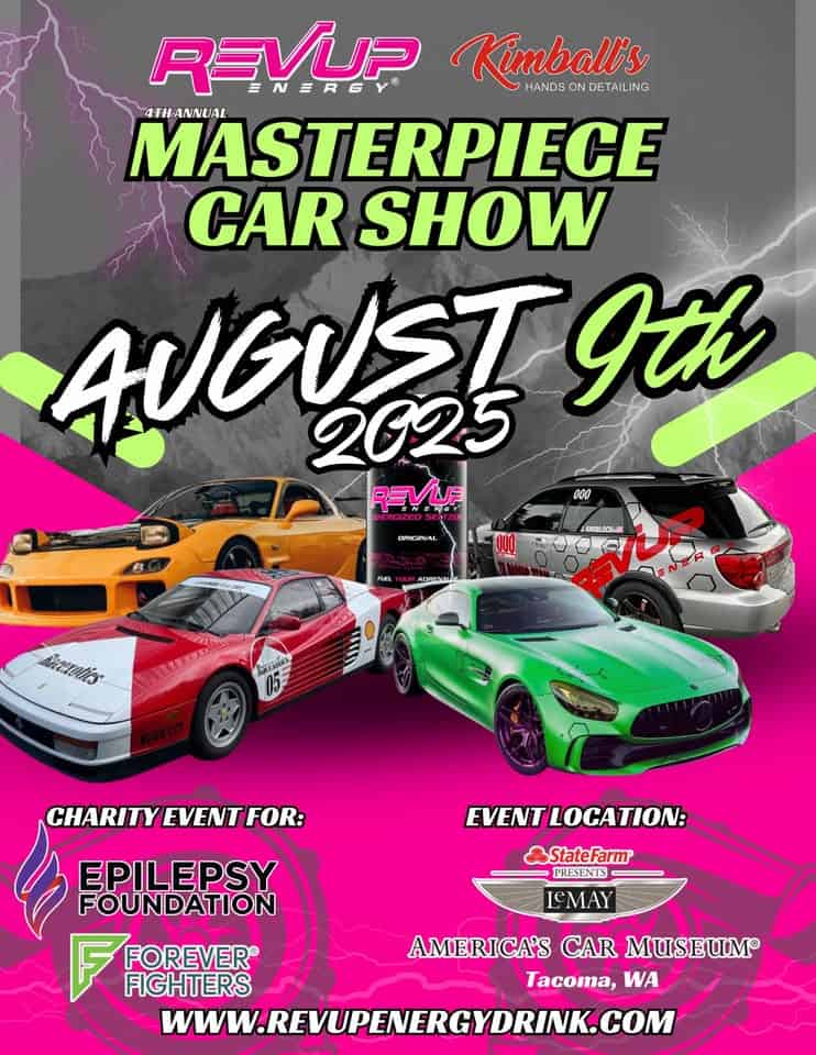 MASTERPIECE Car Show - August 9th, 2025 event at 2702 E St in Tacoma, WA on August 9, 2025