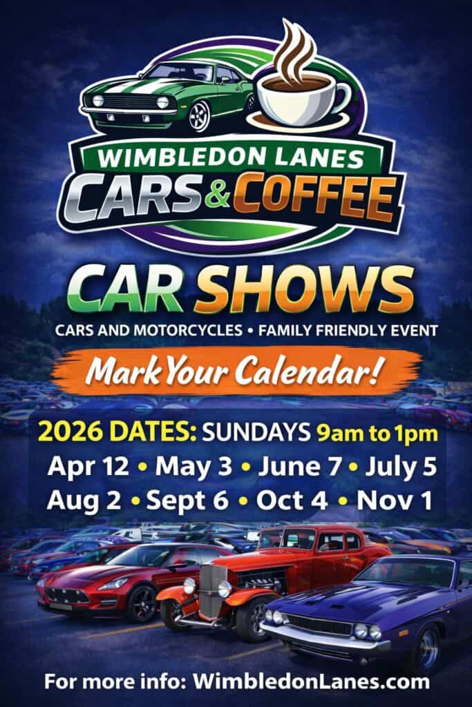 Wimbledon Lanes Cars & Coffee 2026