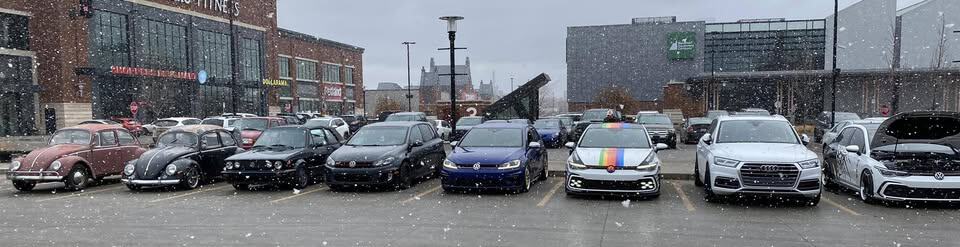 EVVA Cars & Coffee event at 11928 104 Ave Nw in Edmonton, AB on June 1, 2025