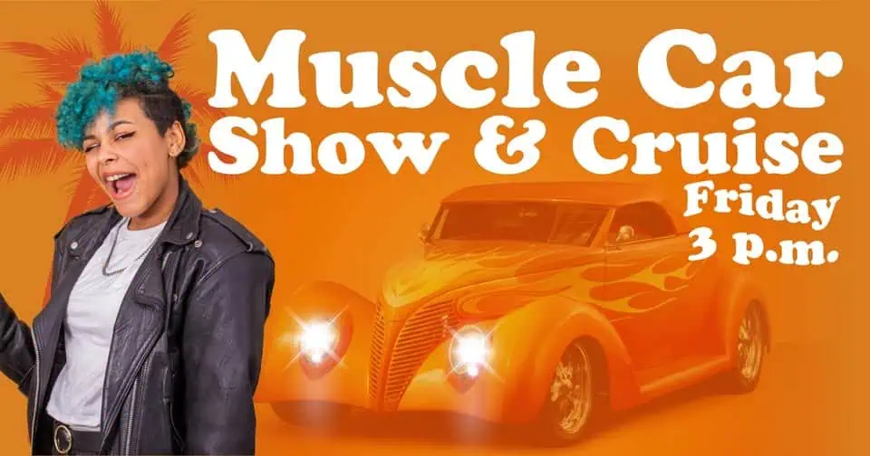 Friday Muscle Car Show & Cruise event at 5770 W Irlo Bronson Memorial Hwy in Kissimmee, FL on May 30, 2025