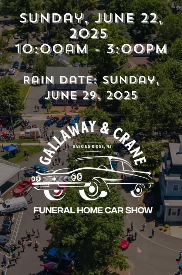 Gallaway & Crane Funeral Home Car Show Basking Ridge, NJ