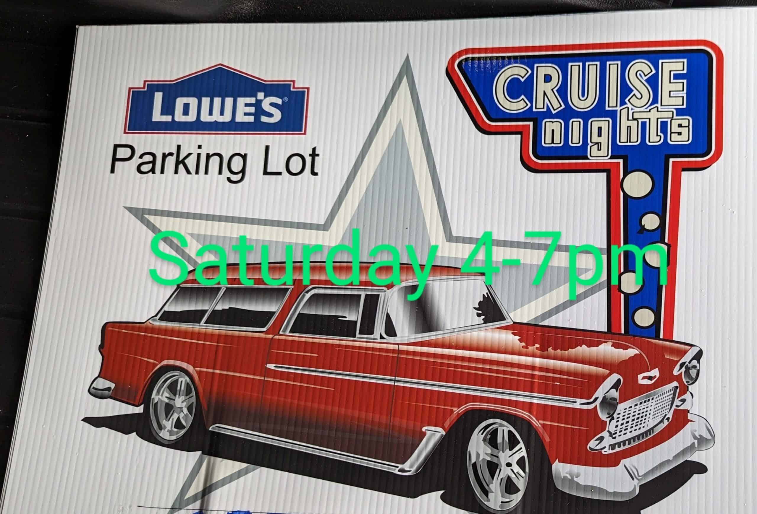 Lowe's Parking Lot Cruise Night event at Lowe's Home Improvement in Waynesboro, PA on May 31, 2025