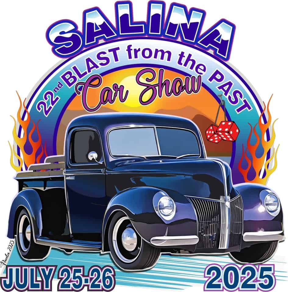 22nd Annual Blast from the Past SALINA Car Show event at 1498 S Old Highway 10 in Salina, UT on July 25, 2025