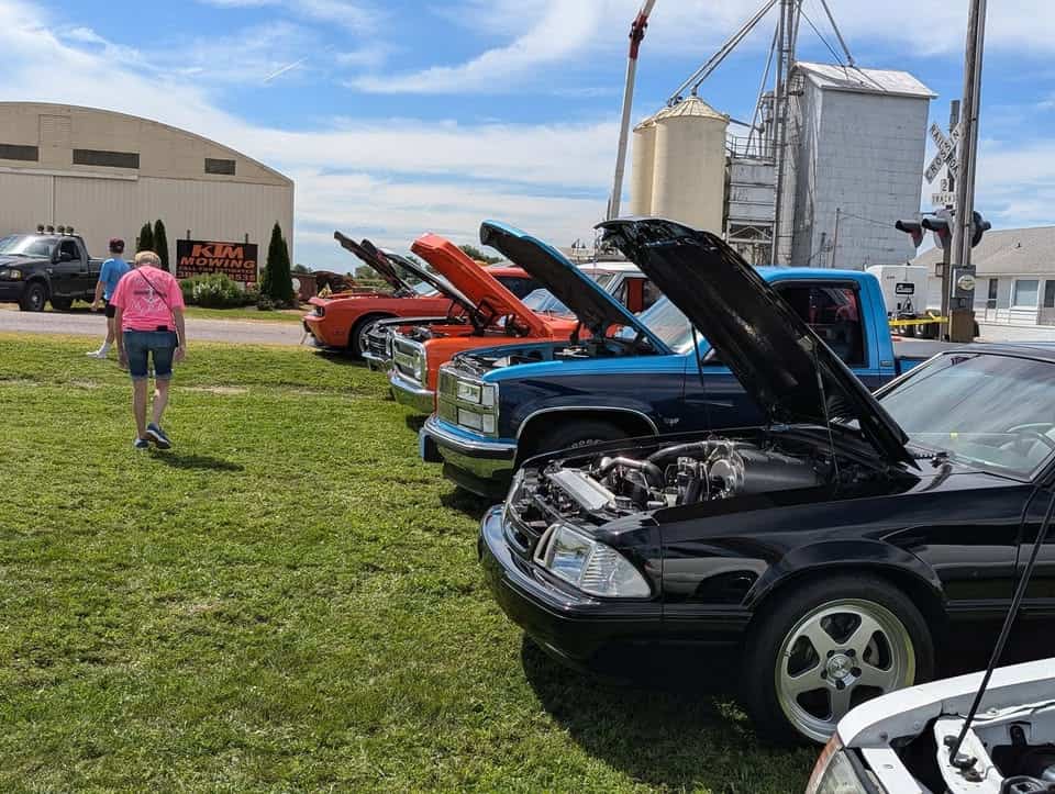 2nd annual Hog City car show event at 315 Main St in Wapella, IL on August 30, 2025