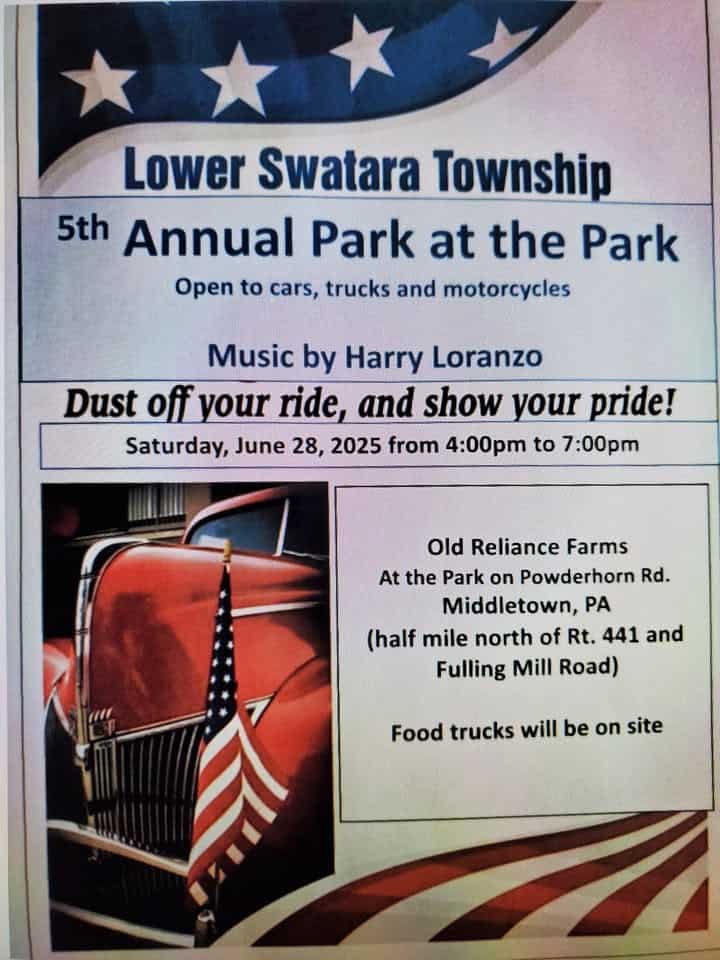 5th Annual Park at the Park event at 2001 Powderhorn Rd in Middletown, PA on June 28, 2025