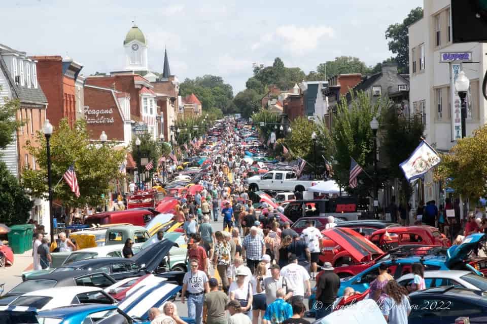 Charles Town Car Show event at 101 E Washington St in Charles Town, WV on August 30, 2025