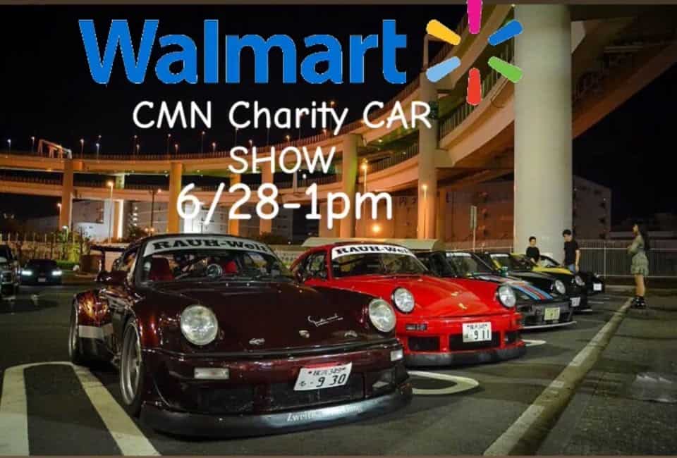 Grand Chute Walmart Charity Car Show and Brat Fry event at 955 Mutual Way in Appleton, WI on June 28, 2025