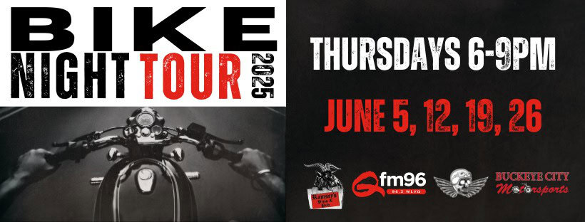 Qfm96 Bike Night at Ramsey's Presented by Buckeye City Motorsports event at 21450 Northwest Pkwy in Marysville, OH on June 12, 2025