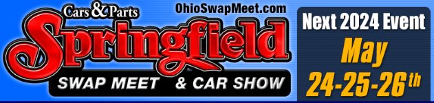 Springfield Cars and Parts Car Show event at Clark County Fair Grounds in Springfield, OH on August 29, 2025
