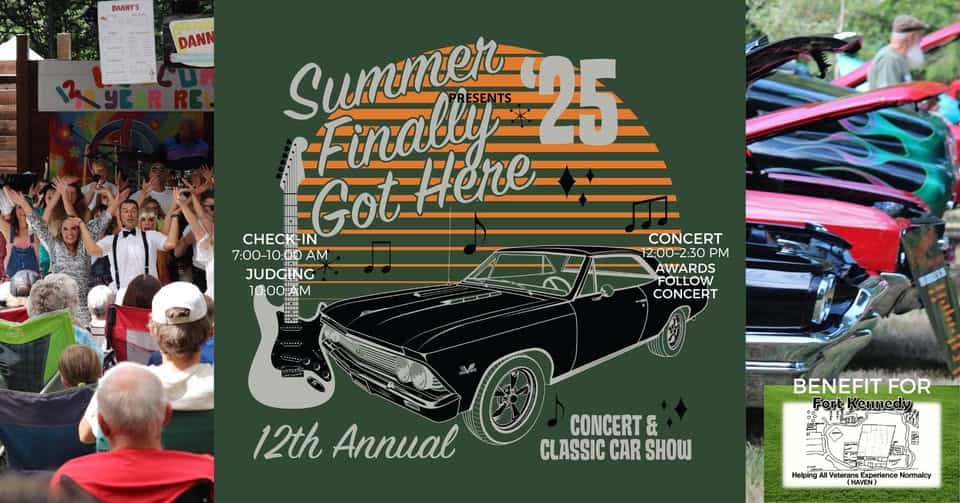Summer Finally Got Here Concert & Classic Car Show event at 24232 S Highland Rd in Colton, OR on August 17, 2025