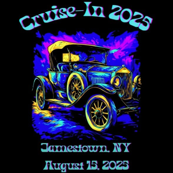 32nd Annual Jamestown Cruise-In event at Downtown Jamestown in Jamestown, NY on August 15, 2025
