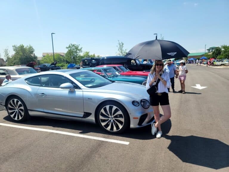 Lone Tree Cars and Coffee car show in Lone Tree, CO