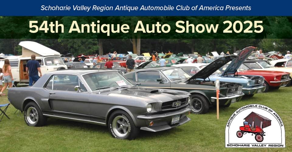 Blenheim-Gilboa Antique Car Show event at 1378 Rt-30 in North Blenheim, NY on July 13, 2025