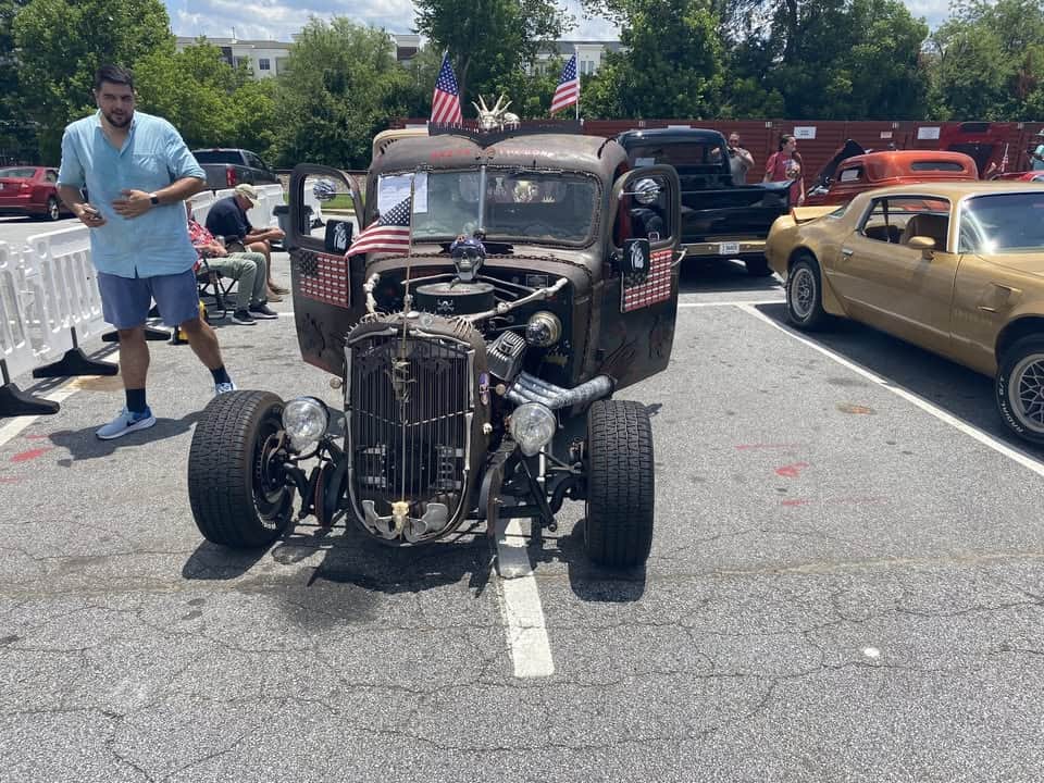 Caffeine & Octane car show event at Town Center At Cobb in Kennesaw, GA on August 3, 2025