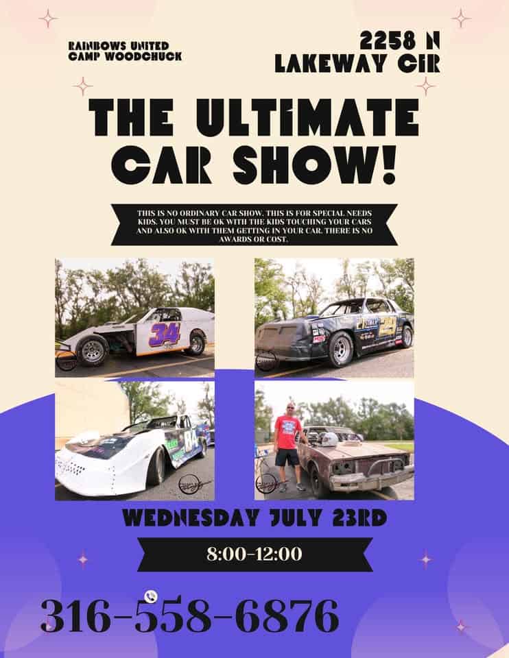 Camp Woodchuck car show event at 2258 N Lakeway Cir in Wichita, KS on July 23, 2025