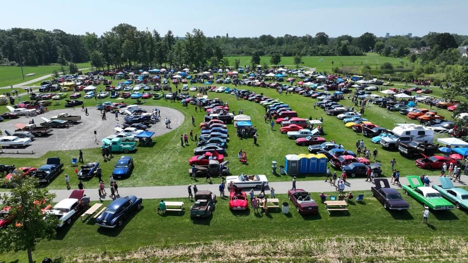 Canal Days Sewell's NAPA Car Show event at Goods Sports Excellence in Port Colborne, ON on August 3, 2025