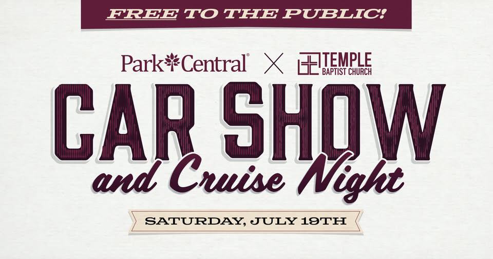Car Show and Cruise Night event at 1300 S Harrison St in Amarillo, TX on July 19, 2025