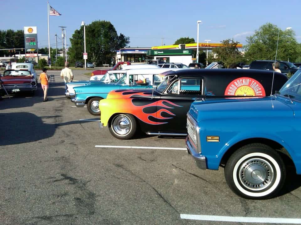 Cruise Night at Tilt'n Diner event at 61 Laconia Rd in Tilton, NH on July 3, 2025
