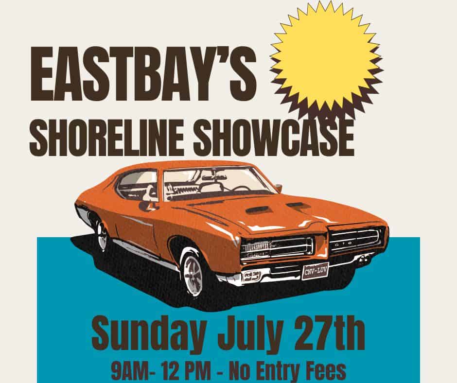 Eastbays Shoreline Showcase Car Show event at 27325 268Th Ave in Holcombe, WI on July 27, 2025