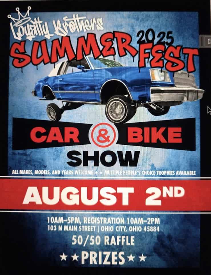 Loyalty Brothers 1st Annual Car Show Ohio City event at 103 N Main St in Ohio City, OH on August 2, 2025